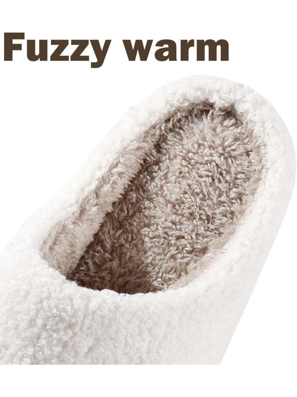 Women's Blue Bow Retro Memory Foam Cute Cartoon Fur Lined Indoor Slippers - Picture 5 of 7